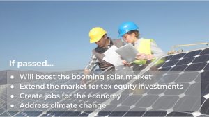 Solar Tax Credit Extension