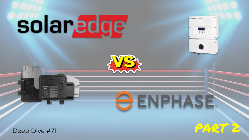 SolarEdge vs. Enphase