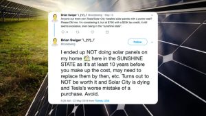 Solar Misconceptions on Twitter Florida Tax Credit