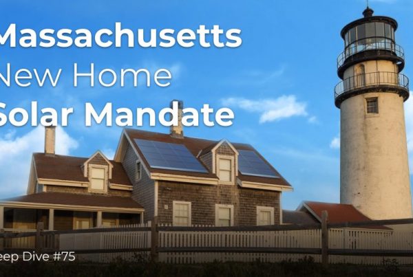 Massachusetts New Home Solar Mandate