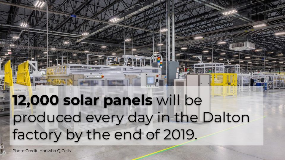 Hanwha Q CELLS aims to produce 12,000 panels every day